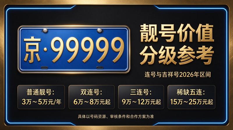 2026年闲置北京车指标价值展示